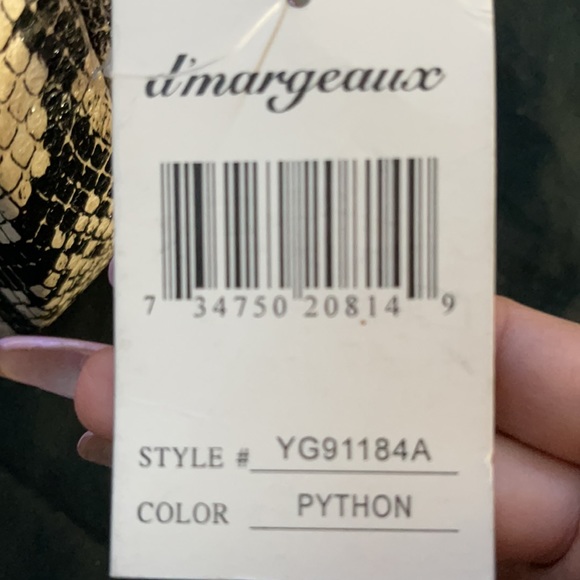 Mini snakeskin purse clutch - Picture 7 of 7